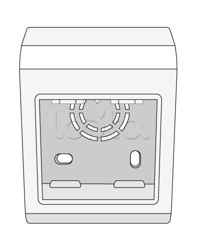 Коробка монтажная под 2 модуля BRAVA DKC 10034 в Первоуральске Распределительные коробки Pintop.ru