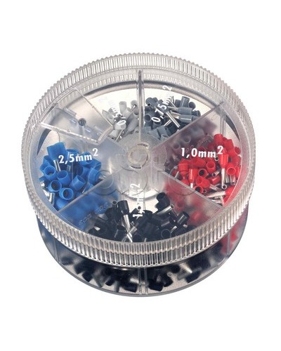 Контейнер двойных наконечников-гильз с изолир.фланцем 4,00-16,00 кв.мм 1 упаковка - 45 шт DKC 2ARTD666 в Первоуральске Аксессуары для стоек и шкафов Pintop.ru