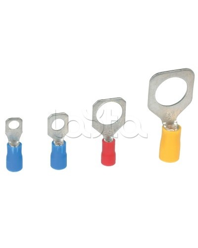 Наконечник с отверстием и изолир.фланцем 1.5-2.5 кв.мм d5.2 DKC (2B5P) в Первоуральске Держатели, клипсы, скобы Pintop.ru