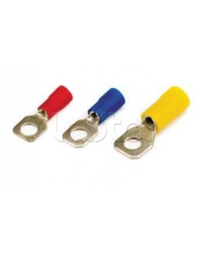 Наконечник с отверстием под винт ф5,2мм, с изолированным фланцем, для сечения провода 2,5-6,0мм2 DKC (2C5P) в Первоуральске Держатели, клипсы, скобы Pintop.ru