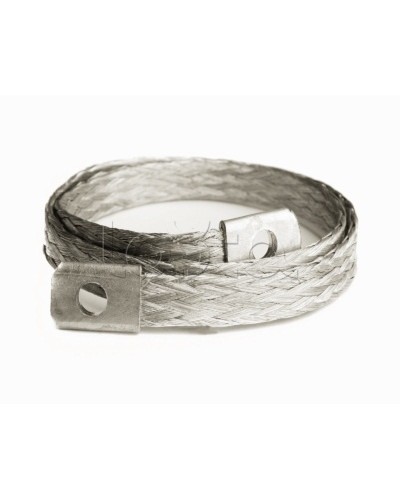 Шлейф заземления винт М8 16 кв.мм 200 мм DKC 2T5 в Первоуральске Аксессуары для лотков Pintop.ru