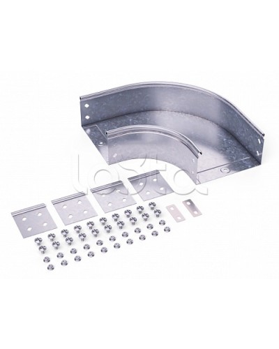 Угол CPO 90 горизонтальный 90° 400х50 DKC 36006K в Первоуральске Аксессуары для лотков Pintop.ru