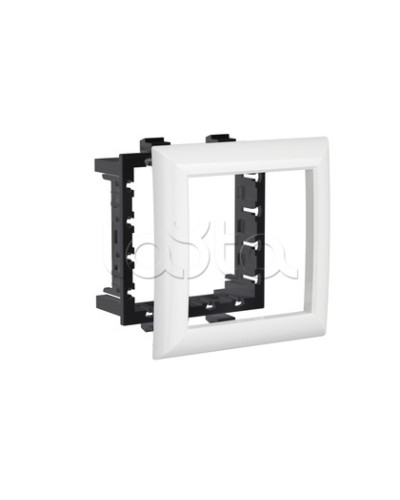 Рамка-суппорт Avanti белый для In-liner Front, 2 мод. DKC 4400912 в Первоуральске Аксессуары для лотков Pintop.ru