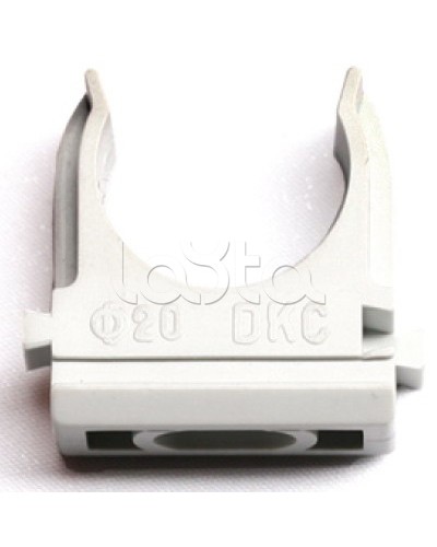 Держатель с защелкой, д.16 мм DKC 51016 в Первоуральске Держатели, клипсы, скобы Pintop.ru