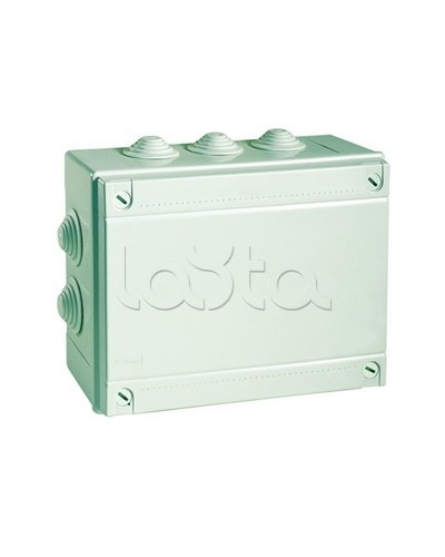 Коробка ответвит. с кабельными вводами, IP55, 100х100х50мм (розница) DKC 53800R в Первоуральске Распределительные коробки Pintop.ru