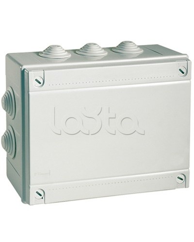 Коробка ответвительная с кабельными вводами, IP55, 120х80х50 мм DKC 53900 в Первоуральске Распределительные коробки Pintop.ru