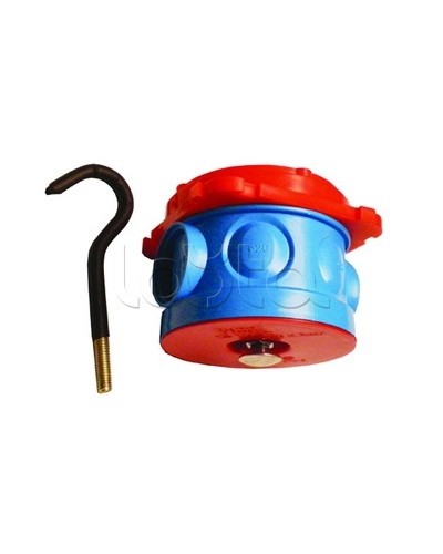 Коробка потолочная с крюком для заливки в бетон, д.70х57мм DKC 59383 в Первоуральске Распределительные коробки Pintop.ru