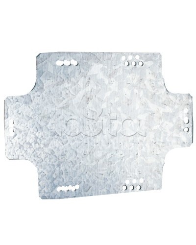 Монтажная пластина из оцинк. стали 270х198х1,5мм, для коробок 300х220мм DKC (59608) в Первоуральске Крепежные изделия Pintop.ru