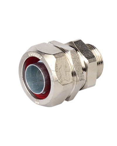 Муфта поворотная металлорукав-коробка DN 15,М20х1,5,наружная резьба DKC 6014-20G в Первоуральске Повороты, муфты, тройники Pintop.ru