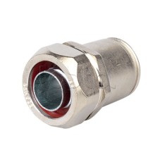 Муфта металлорукав DN 10-жесткая труба д.16мм, IP66/IP67, никелированная латунь DKC 6117-10N