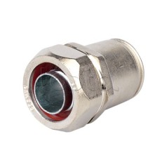 Муфта металлорукав DN 15-жесткая труба д.16мм, IP66/IP67, никелированная латунь DKC 6117-16N