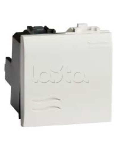 Выключатель типа кнопка, белый, 2мод. DKC 76022B в Первоуральске Аксессуары для стоек и шкафов Pintop.ru