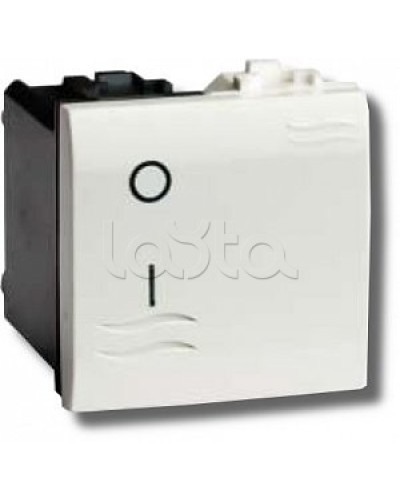 Выключатель двухполюсный белый 2 мод в Первоуральске Аксессуары для стоек и шкафов Pintop.ru