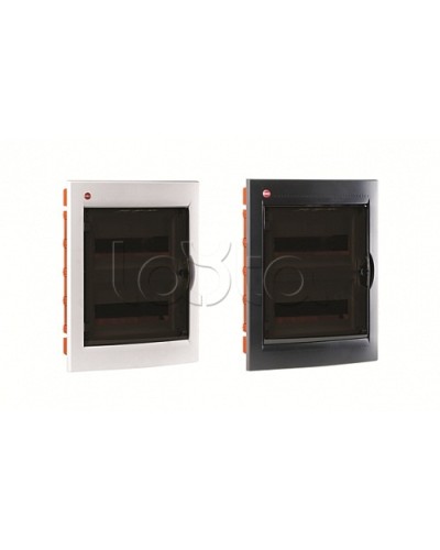 Щиток встраив.с двер.24мод.,IP41,бел., с клем.блок.2х87508 и замком DKC 81924 в Первоуральске Аксессуары для стоек и шкафов Pintop.ru