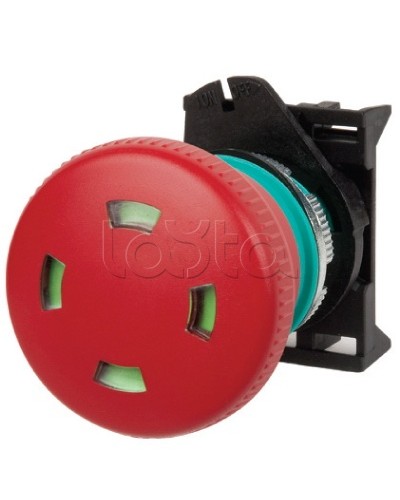 Кнопка аварийная грибовидная типа тяни-толкай с индикацией O 40 DKC ABHT1P4S в Первоуральске Аксессуары для стоек и шкафов Pintop.ru