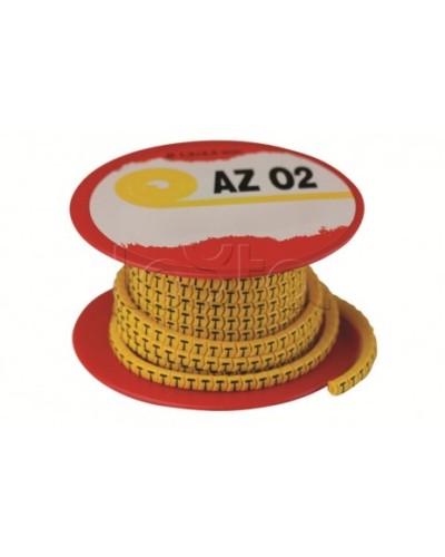 Колечко маркировочное земля, 1,3-2,5мм. черное на желтом DKC AZO212BY в Первоуральске Аксессуары для кабель-канала Pintop.ru