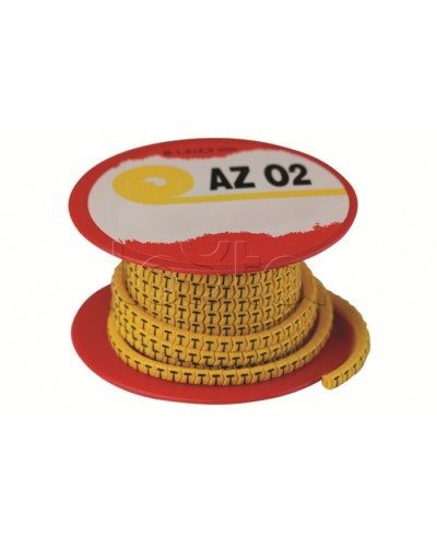 Колечко маркировочное -, 2.5-4мм. черное на желтом DKC AZO311BY в Первоуральске Крепежные изделия Pintop.ru