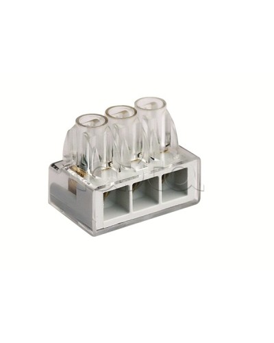 Колодка клеммная соединительная 3х4.5 мм. DKC B63 в Первоуральске Клеммные колодки Pintop.ru