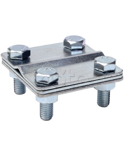 Соединитель пруток - полоса 57 - 57 мм DKC NG3102 в Первоуральске Повороты, муфты, тройники Pintop.ru