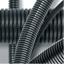 Труба гофрированная DN23мм, ПВ-0, д. вн. 22,6 мм, д. нар. 28,5 мм, полиамид 6 с протяжкой DKC PA612329F0