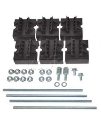 Набор держателей, для шин толщиной 5мм, 1-4 шины на полюс, 4 полюса DKC R5BSEV4/5TN в Первоуральске Повороты, муфты, тройники Pintop.ru