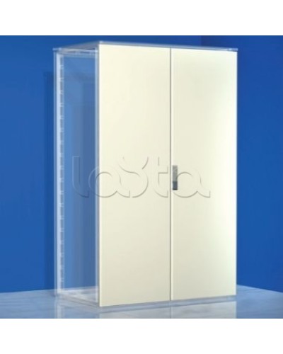 Дверь сплошная, двустворчатая, для шкафов DAE/CQE, 1800 x 800 мм DKC R5CPE1881 в Первоуральске Аксессуары для стоек и шкафов Pintop.ru