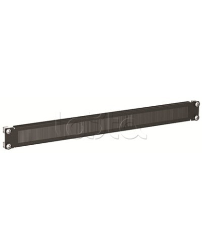 Ввод кабельный с щеточным буртиком 19, 1U DKC (R5SPZ191HE) в Первоуральске Аксессуары для стоек и шкафов Pintop.ru