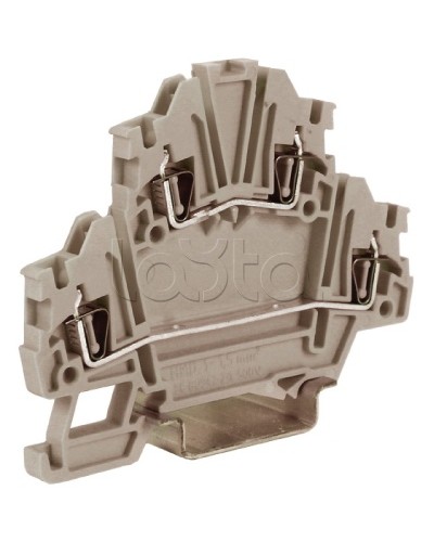 Проходной зажим 2-х уровневый HMD.1GR DKC ZHD200GR в Первоуральске Клеммные колодки Pintop.ru