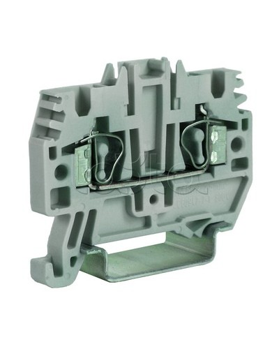 Зажим серый 6 кв.мм DKC ZHM320GR в Первоуральске Держатели, клипсы, скобы Pintop.ru