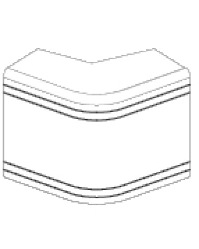 Угол NEA неизменяемый внеш. 90° 100/60 DKC 01813 в Первоуральске Аксессуары для кабель-канала Pintop.ru