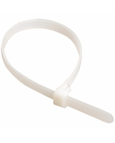 Хомут-стяжка нейлоновый, стандартный P6.6 7.8x180 белый DKC 25223 (100 шт/уп) в Первоуральске Стяжки-хомуты Pintop.ru