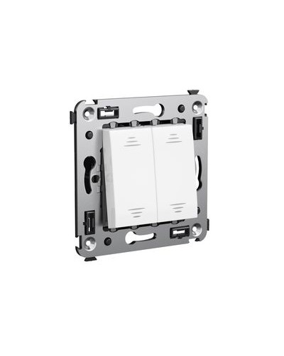 Диммер кнопочный в стену, Avanti, Белое облако DKC 4400343 в Первоуральске Аксессуары для стоек и шкафов Pintop.ru