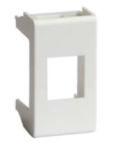 Адаптер для разъемов KEYSTONE 1 модуль DKC (45007) в Первоуральске Патч-корды и пигтейлы Pintop.ru