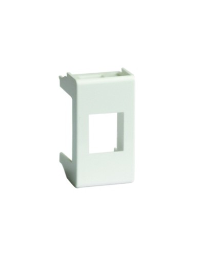 Адаптер для keystone, VIVA, 1 мод, цвет серый DKC 45107 в Первоуральске Аксессуары для стоек и шкафов Pintop.ru