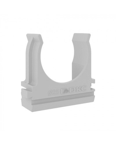 Держатель с защелкой, д.25мм, в упаковках по 5шт. DKC (51025R5) в Первоуральске Держатели, клипсы, скобы Pintop.ru