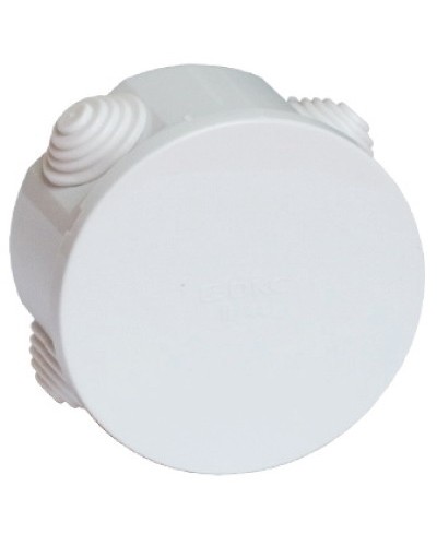 Коробка ответвительная с кабельными вводами, IP44, д.65х35 мм (24 шт/уп) DKC (53500) в Первоуральске Распределительные коробки Pintop.ru