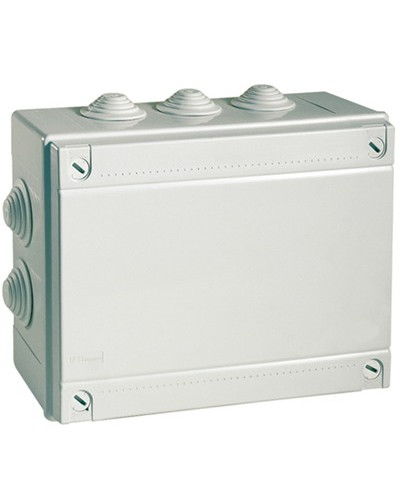 Коробка ответвительная с кабельными вводами, IP55, 190х140х70 мм DKC 54100 в Первоуральске Распределительные коробки Pintop.ru
