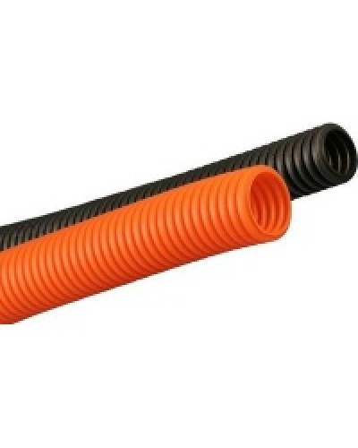 Труба гофрированная ПНД 16 мм без зонда тяжёлая цвет оранжевый DKC 70516 в Первоуральске Труба гофрированная Pintop.ru