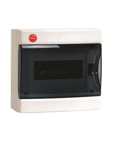 Щиток настенный с усиленным клеммным блоком, 8 модулей, IP41, цвет белый DKC 84708 в Первоуральске Боксы для автоматов Pintop.ru