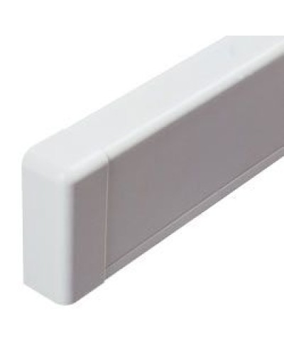 Заглушка для плинтусного короба 100х40 мм белый DKC AIR10045 в Первоуральске Аксессуары для стоек и шкафов Pintop.ru
