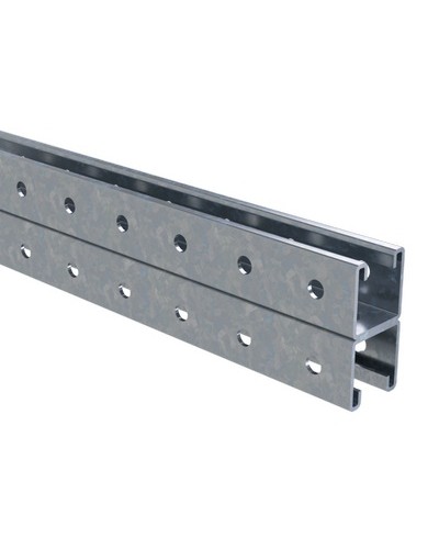 Профиль С-образный двойной 41х21, L300, толщ.2,5 мм, горячеоцинкованный DKC (BPD2103HDZ) в Первоуральске Аксессуары для кабель-канала Pintop.ru