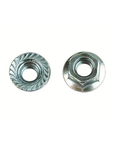 Гайка М12 с насечкой, горячеоцинкованная DKC / ДКС (CM101200HDZ) в Первоуральске Аксессуары для лотков Pintop.ru