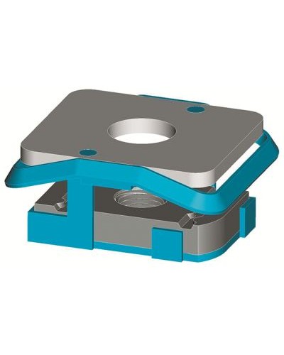 Гайка М8, монтажная, для крепления монтажных аксессуаров, оцинкованная сталь DKC (CM340800) в Первоуральске Аксессуары для лотков Pintop.ru