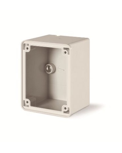 Коробка для настенного монтажа розеток с фланцем 84*106 мм DKC DIS5700032 в Первоуральске Распределительные коробки Pintop.ru
