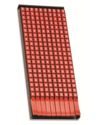 Маркер для кабеля сечением 0,5-1,5мм символ „M” DKC MKCMS1 в Первоуральске Крепежные изделия Pintop.ru