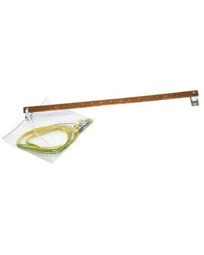 Шина медная заземленная DKC R5SGB19 в Первоуральске Аксессуары для стоек и шкафов Pintop.ru