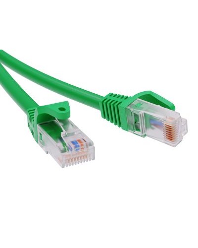 Патч-корд неэкранированный CAT6 U/UTP 4х2, LSZH, зелёный, 0.5м DKC RN6UU4505GN в Первоуральске Патчкорды (медные) Pintop.ru