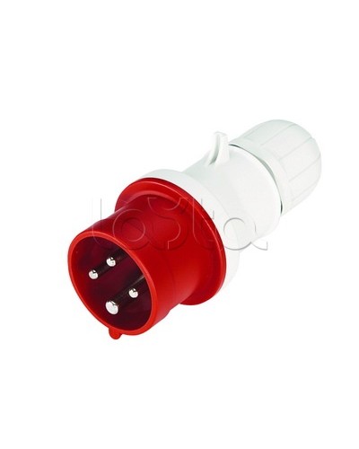 Вилка кабельная IP44 16A 3P+E 400V DKC DIS2131636 в Первоуральске Аксессуары для стоек и шкафов Pintop.ru