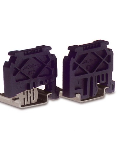 Торцевой упор BTU для фиксации клеммных зажимов на рейке ДКС ZBT005 в Первоуральске Держатели, клипсы, скобы Pintop.ru