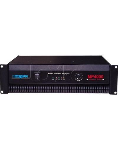 Усилитель мощности трансляционный DSPPA MP-4000 в Первоуральске Система оповещения и трансляции Dsppa Pintop.ru